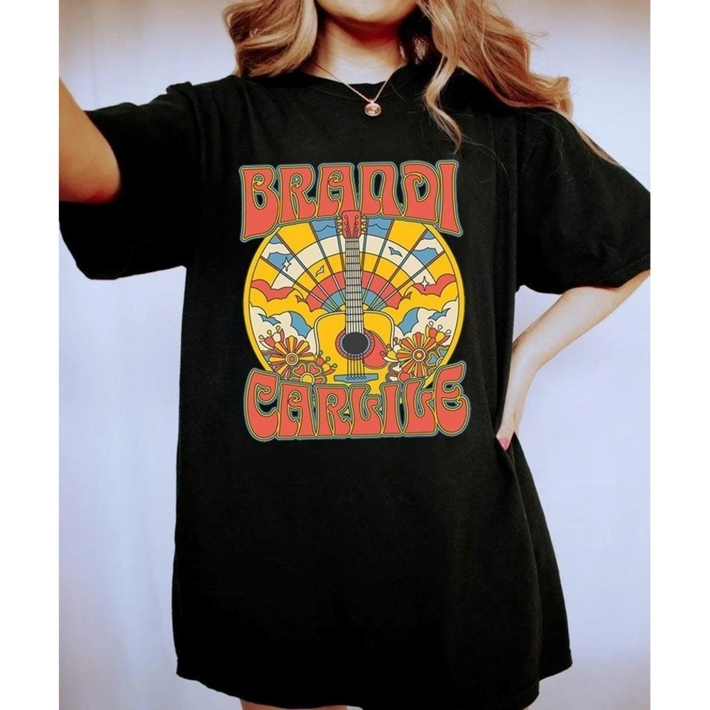 Brandi Carlile Guitarland Tshirt Brandi Carlile Tour Tshirt